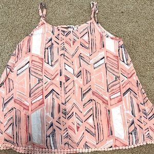 fun pattern tank top
